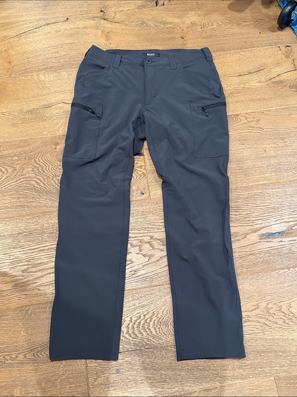 5.11 Tactical gray Men's Cargo Pants with Zip Pockets 33x32